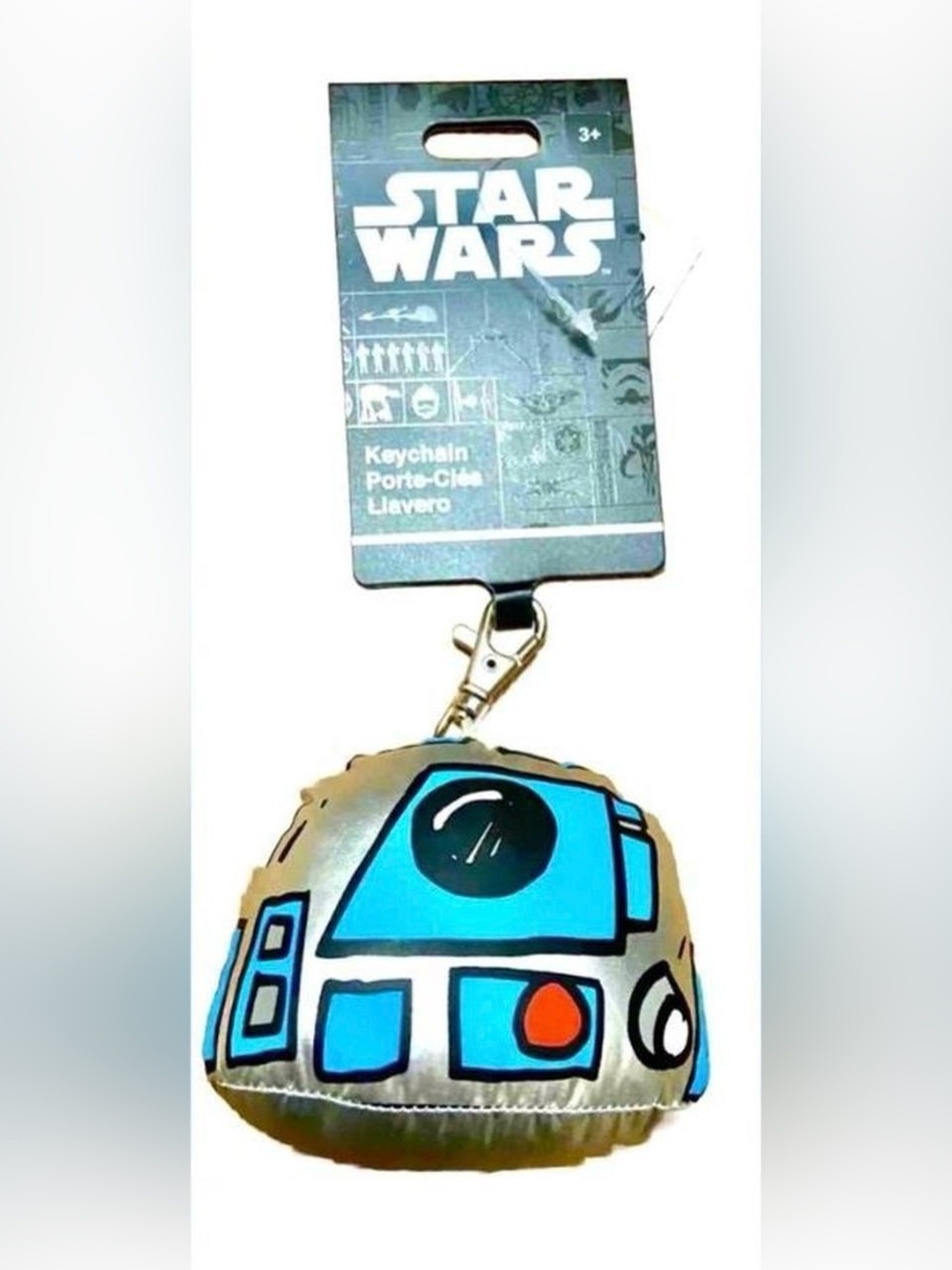 2022 Disney Parks R2D2 Star Wars Galaxy’s Edge Plush Keychain Purse Charm NWT